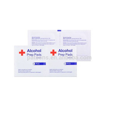 Custom Medical Alcohol Prep Pad 70% Isopropyl Alcohol Wipes