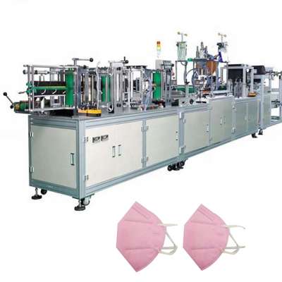 Fully Automatic Face Mask Making Machine Medical N95 Mask Making Production Machine